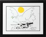 Lot#2043, PABLO PICASSO (SPANISH 1881-1973), COLOR LITHOGRAPH, 150/200, 21" X  29", "LA COLOMBE DE LA PAIX"