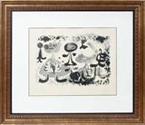 Lot#2046, JOAN MIRO (SPANISH 1893-1983), LITHO, 1948, 12 1/2" X 17 1/4" IMAGE, PL. #V FROM "ALBUM 13 SERIES"