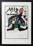 Lot#2047, JOAN MIRÓ (SPANISH 1893-1983), COLOR LITHOGRAPH, #24/75, 30" X 21", "MIRO"