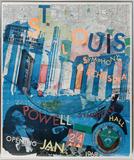 Lot#2052, ROBERT RAUSCHENBERG, COLOR OFFSET LITHOGRAPH POSTER, 1968, 30" X 25", "ST LOUIS SYMPHONY ORCHESTRA"