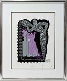 Lot#2162, ERTE, COLOR LITHOGRAPH, "AQUARIUS", 150/350, 20" X 14"