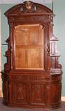 Lot#2218, LOUIS PHILLIPE WALNUT BUFFET, 19TH C., H 109", L 69", D 22"
