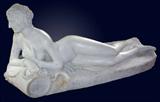 Lot#2269, AFTER LORENZO BARTOLINI (ITALIAN 1777-1850), CARVED MARBLE SCULPTURE, 24" H, 52" L, 22" D, 'DIRCE'