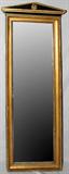 Lot#2277, NEOCLASSICAL STYLE GILT & PAINTED WOOD PIER MIRROR, H 71", W 26"