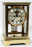 Lot#131, ANSONIA CLOCK COMPANY MANTLE CLOCK, H 9 3/4", W 5", L 6 1/4"
