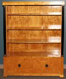 Lot#1028, BIEDERMEIER FRUITWOOD BOOKCASE, H 63", W 50", D 13"
