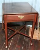 Lot#1102, BAKER FURNITURE CO. MULLION DOOR MAHOGANY BREAKFRONT, H 78", W 48", CROWN GLASS, SMALL SIZE