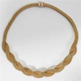 LOT #1266, ITALIAN 14KT YELLOW GOLD NECKLACE, L 16"