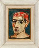LOT #2048, SARKIS SARKISIAN, OIL ON BOARD, 10 1/4" X 7 1/4"