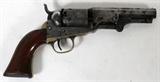 LOT#215  COLT MODEL 1849 .31 CAL. POCKET PISTOL, 128789, 1856, L 4' BBL, having a 4" barrel, walnut grips, serial number dates pistol to 1856. ANTIQUE BLACK POWDER NO FIREARMS PAPERWORK REQUIRED.