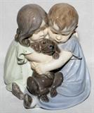 LOT#1208  ROYAL COPENHAGEN PORCELAIN FIGURE, H 6", Number 707.