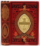 Lot# 132 THE POETICAL WORKS OF WILLIAM WORDSWORTH, CIRCA 1880, Hardcover and published by Gall & Inglis, London & Edinburgh. Having red leather cover, gilt stamping and lettering on the top cover and backstrip. Gilt edges with fore-edge painting of a clipper ship. An almost illegible inscription dated Aug. 26, 1881.