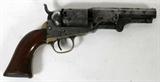 Lot# 183 COLT MODEL 1849 .31 CAL. POCKET PISTOL, 128789, 1856, L 4' BBL, having a 4" barrel, walnut grips, serial number dates pistol to 1856. ANTIQUE BLACK POWDER NO FIREARMS PAPERWORK REQUIRED.