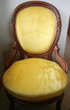 Lot# 242 VICTORIAN WALNUT, BALLOON BACK, LADY'S SIDE CHAIR, C. 1900,