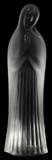 Lot# 1137 LALIQUE CRYSTAL MADONNA, H 8 1/2", Signed.