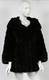Lot# 1353 DARK MINK JACKET WITH SHAWL COLLAR