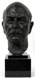 Lot# 2031 ARNO BREKER, BRONZE SCULPTURE, 1939, 15" X 9" X 11", "PORTRAIT DE M.ARTHUR KAMPF", Signed; also inscribed "Guss Rich Barth". Reference: "Arno Breker" by Charles Despiau, 1942 (successful bidder receives a copy of this monograph).