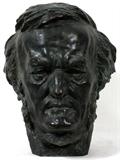 Lot# 2029 ARNO BREKER, BRONZE SCULPTURE, 1939, 19" X 15" X 15", "WAGNER", Alexis Rudier foundry; signed and dated. Reference: "Arno Breker" by Charles Despiau, 1942 (successful bidder receives a copy of this monograph).