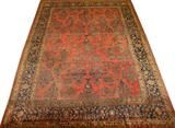 Lot# 2192 KASHAN PERSIAN CARPET, C. 1900, 14' 0" X 10' 0"