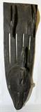 Lot# 2289 AFRICAN CARVED WOOD MASK H 36", W 11", From the estate of Gerry Culpepper, Northville, Mi.