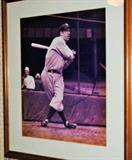 Autographed Joe DiMaggio Photo