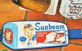 Sunbeam Bread Metal Advertising