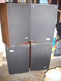 4 large speakers go with Zenith Stereo