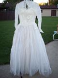 1950's Wedding Dress w/veil