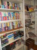Cassettes, 8-track, CD's, VHS, DVD