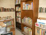 ENORMOUS selection of books, from 1800's to present!
Kids books, novels, medical, airplane (flight) related, paper back,
much more!