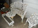 Cast Iron patio furniture set