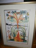 Signed Print
Salvidor Dali
"Mad Tea Party"
Alice in Wonderland