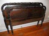 Antique Bed, Headboard, Footboard & siderails included