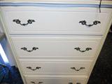 White chest of drawers