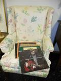 Nice high back wing chair
LP's