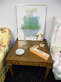 Nice pair of wood end tables