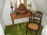 American Spinnet Desk
Circa 1920
Colonial Mfg. Co.

Victorian Chair w/Caned Seat