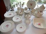 Spode's Jewel 
Copeland England
Reg. No. 70392
Pat'd. June 15, 1926
Spode Billingsley Rose
OVER 80 pcs. Service for 12 w/extras