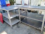 6 available
3 shelf rolling carts