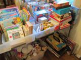 boxed games and kids books