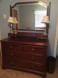 Old Dresser with attached Mirror