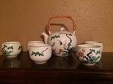 Japanese porcelain tea set