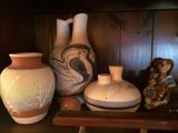 Modern Native American Indian Southwestern Pottery