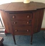 vintage sewing table