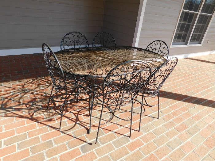 Wrought Iron Table and chairs