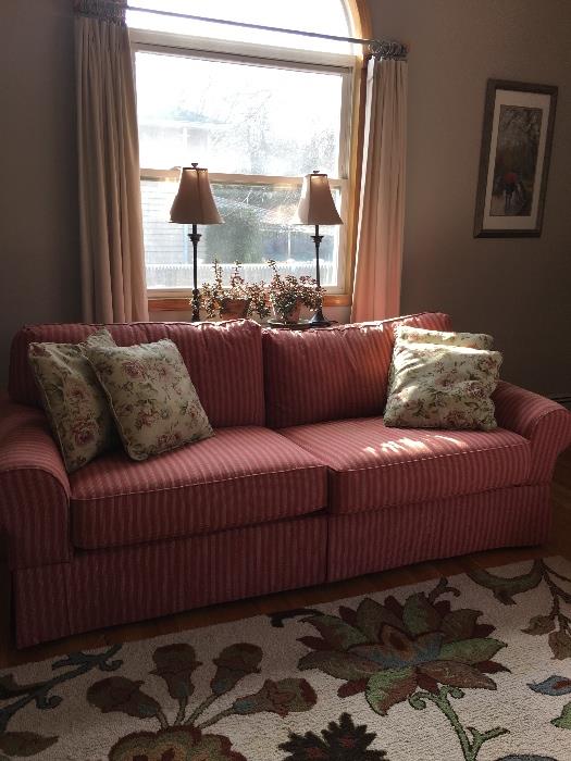 Sofa & matching love seat