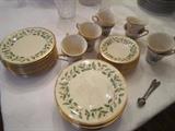 Lenox Christmas dessert set