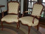 Mahogany Arm Chairs