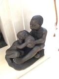 South African large soapstone sculpture
