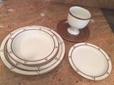 Dansk set of dishes  large quantity, many serving pieces.